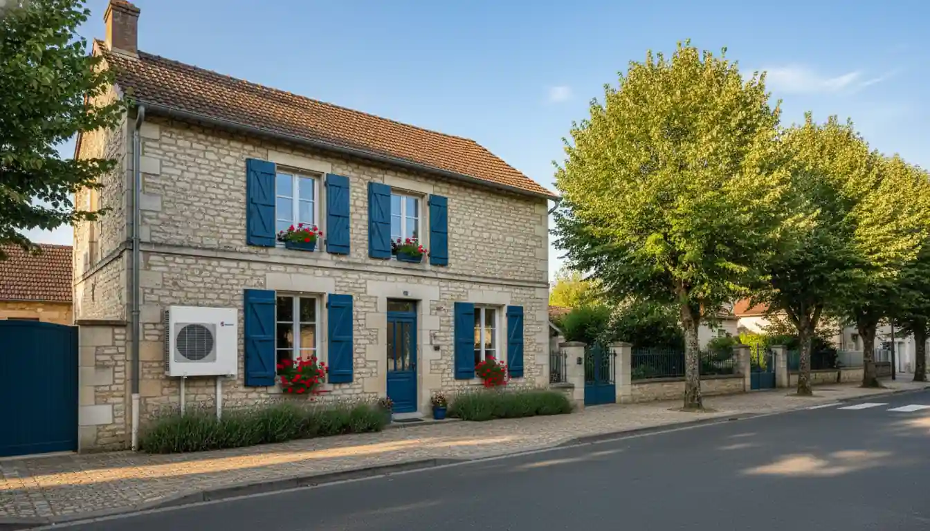 Installation pompe à chaleur à Courtenay